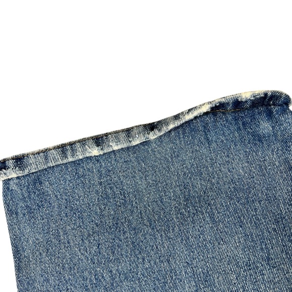Vintage 90s Bullhead Men’s Loose Fit medium wash jeans SZ 31 X 30 - Picture 4 of 8